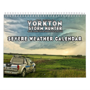 Schwerer Wetterkalender Kalender