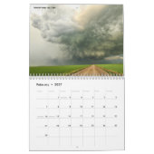Schwerer Wetterkalender Kalender (Feb 2027)