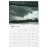 Schwerer Wetterkalender Kalender (Feb 2027)