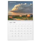 Schwerer Wetterkalender Kalender (Mär 2027)