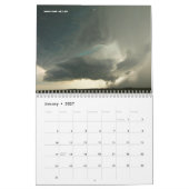 Schwerer Wetterkalender Kalender (Jan 2027)