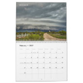 Schwerer Wetterkalender Kalender (Feb 2027)