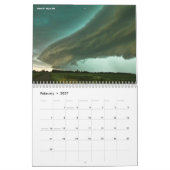 Schwerer Wetterkalender Kalender (Feb 2027)