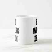 Schweres Arbeitszimmer Kaffeetasse (Mittel)