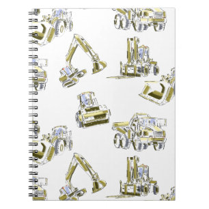 Schweres-Ausrüstung-Spiralnotizbuch für die Arbeit Notizblock