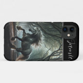 Schweres Pferd individuell anpassbar Case-Mate iPhone Hülle (Rückseite (Horizontal))