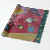 Schweres Rot von Wassily Kandinsky Geschenkpapier (Ungerollt)