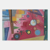 Schweres Rot von Wassily Kandinsky Geschenkpapier Set (Vorderseite)