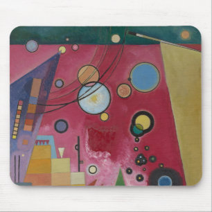 Schweres Rot von Wassily Kandinsky Mousepad