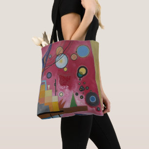 Schweres Rot von Wassily Kandinsky Tasche