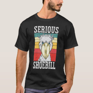 Schweres Schuber Stork Bird Whisperer Whalehead T-Shirt