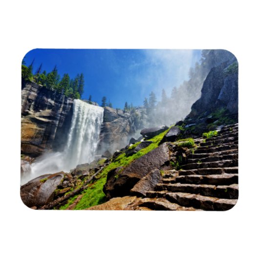 Schweres Spray aus Vernal | Yosemite National Park Magnet (Horizontal)