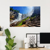 Schweres Spray aus Vernal | Yosemite National Park Poster (Heimbüro)