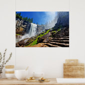 Schweres Spray aus Vernal | Yosemite National Park Poster (Küche)