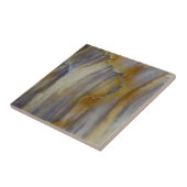 Schweres versteinertes Holz Fliese (Seite)