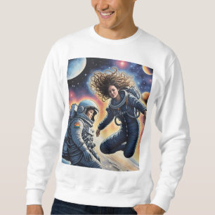Schweres Wunder - Astronaut in Zero Gravity T-Sh Sweatshirt