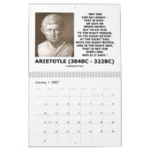 Schwerfällige philosophische Zitate durch Kalender (Jan 2027)
