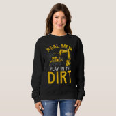 Schwergerätebediener Baggerführer Männer 6 Sweatshirt (Vorne ganz)