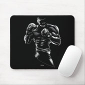SCHWERGEWICHT BOXEN FÄUSTE HOCH MOUSEPAD (Mit Mouse)
