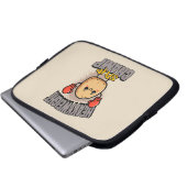 Schwergewicht-Spud-Champ-Boxing-Potato Laptopschutzhülle (Vorne Knopf)