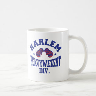 Schwergewichts- Blau Harlems Kaffeetasse