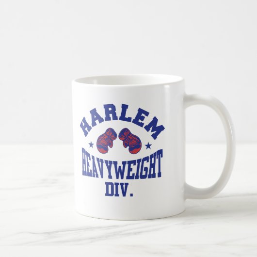Schwergewichts- Blau Harlems Kaffeetasse (Rechts)