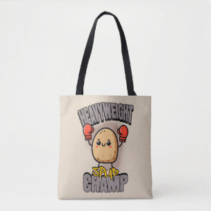 Schwergewichts-Kampf-Spud-Champ-Boxen-Kartoffel Tasche
