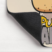 Schwergewichts-Spud-Champ-Boxen-Kartoffel Mousepad (Ecke)
