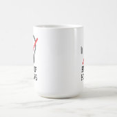 Schwerhörig Einfaches Design Kaffeetasse (Mittel)