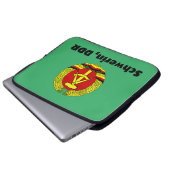 Schwerin, DDR, Schwerin, Deutschland, Ossi Laptopschutzhülle (Vorne Knopf)