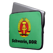 Schwerin, DDR, Schwerin, Deutschland, Ossi Laptopschutzhülle (Vorderseite Links)