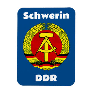 Schwerin, DDR, Schwerin, Deutschland, Ossi Magnet