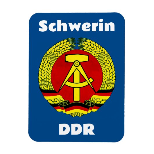 Schwerin, DDR, Schwerin, Deutschland, Ossi Magnet (Vertikal)