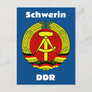 Schwerin, DDR, Schwerin, Deutschland, Ossi Postkarte