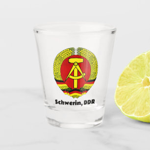 Schwerin, DDR, Schwerin, Deutschland, Ossi Schnapsglas