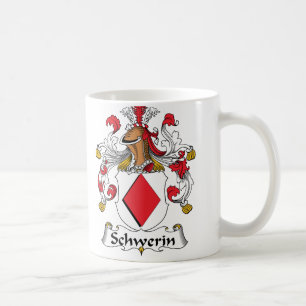 Schwerin-Familienwappen Kaffeetasse