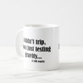 Schwerkraft-Arbeiten Kaffeetasse (Vorderseite Links)