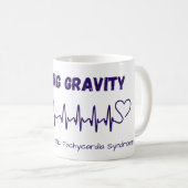 Schwerkraft beeinträchtigen - P.O.T.S.-Tasse Kaffeetasse (VorderseiteRechts)