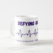 Schwerkraft beeinträchtigen - P.O.T.S.-Tasse Kaffeetasse (Vorderseite Links)