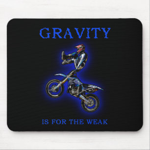 Schwerkraft für das schwache Motorrad Motocross Mo Mousepad