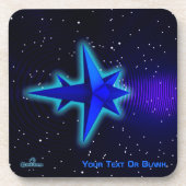 Schwerkraft Getränkeuntersetzer (Vorderseite)