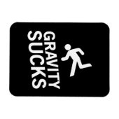 Schwerkraft Ist zum Kotzen Magnet (Horizontal)