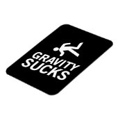 Schwerkraft Ist zum Kotzen Magnet (Linke Seite)