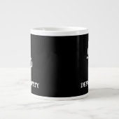 Schwerkraft Jumbo-Tasse (Vorderseite)