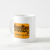 Schwerkraft Kaffeetasse (Vorderseite Links)