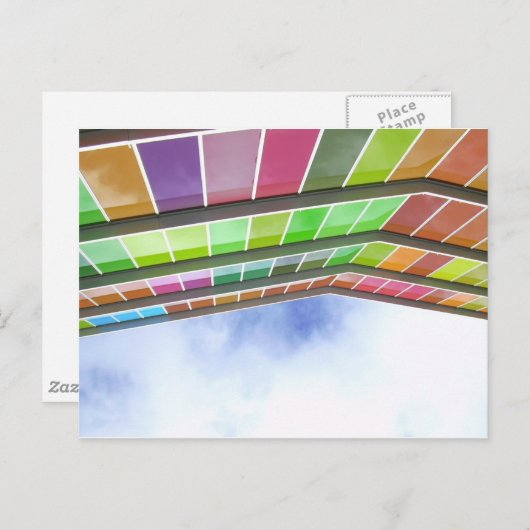 Schwerkraft Postkarte (Vorne/Hinten)