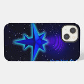 Schwerkraft-Raumschiff iPhone Hülle (Rückseite (Horizontal))