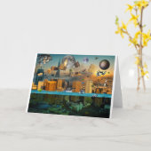 Schwerkraft-Verwirrungs-Stadt unter Belagerung Karte (Gelbe Blume)