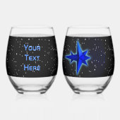 Schwerkraft Weinglas Ohne Stiel (Rückseite)