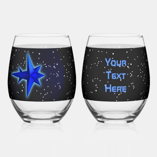 Schwerkraft Weinglas Ohne Stiel (Vorderseite)